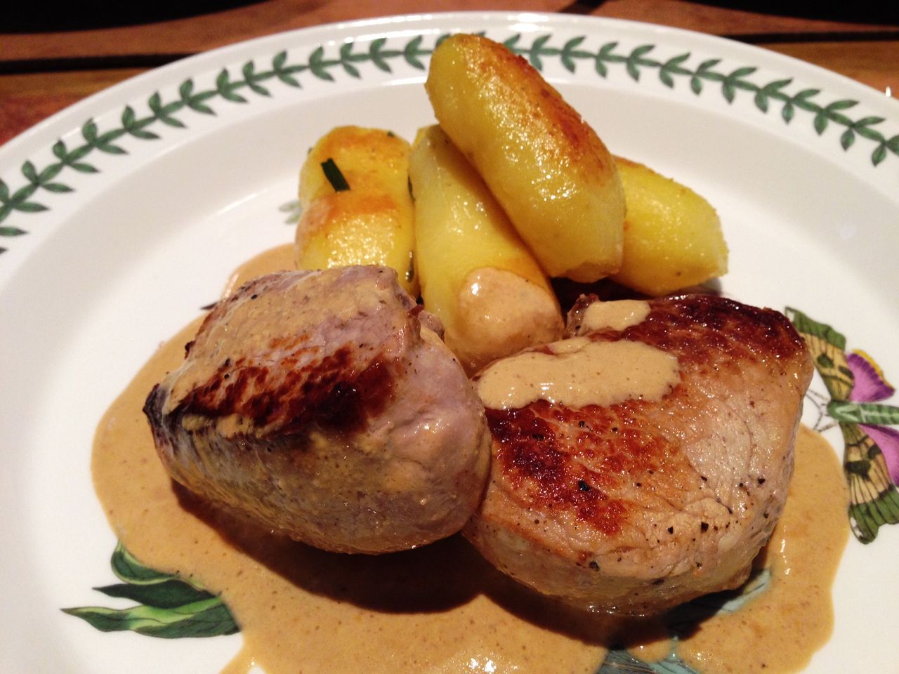 Schweinefilet in Cognac-Rahm-Sauce – Ichzeigdirwiemanskocht