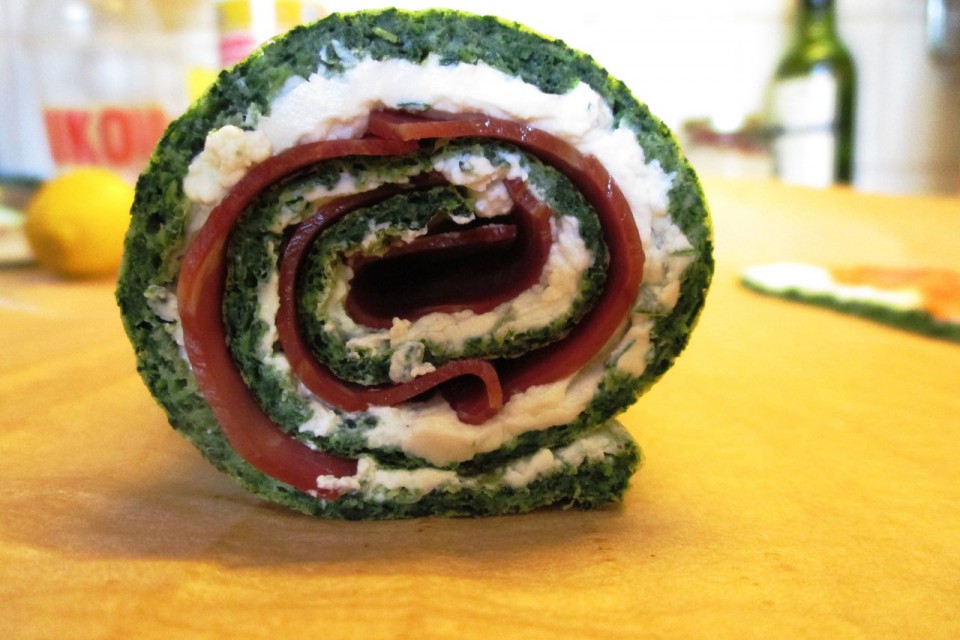 Spinat-Lachs-Roulade – Ichzeigdirwiemanskocht