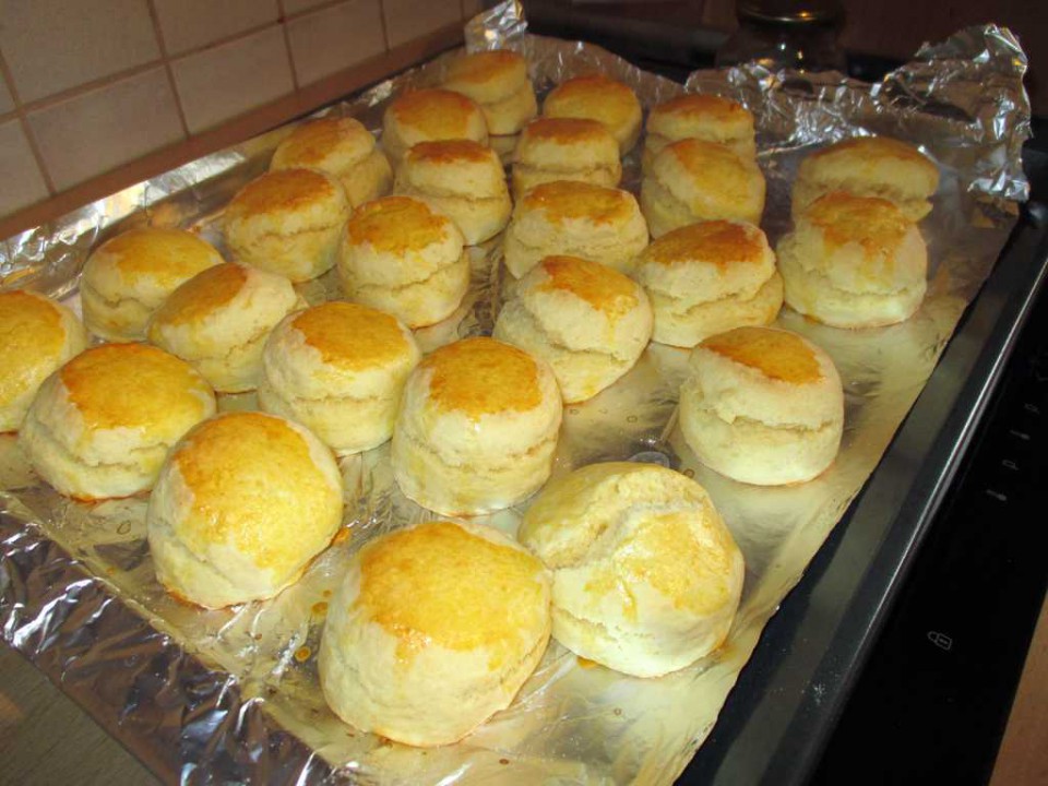 Blech voller Scones