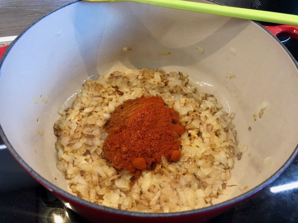 edelsüßen Paprika dazu...